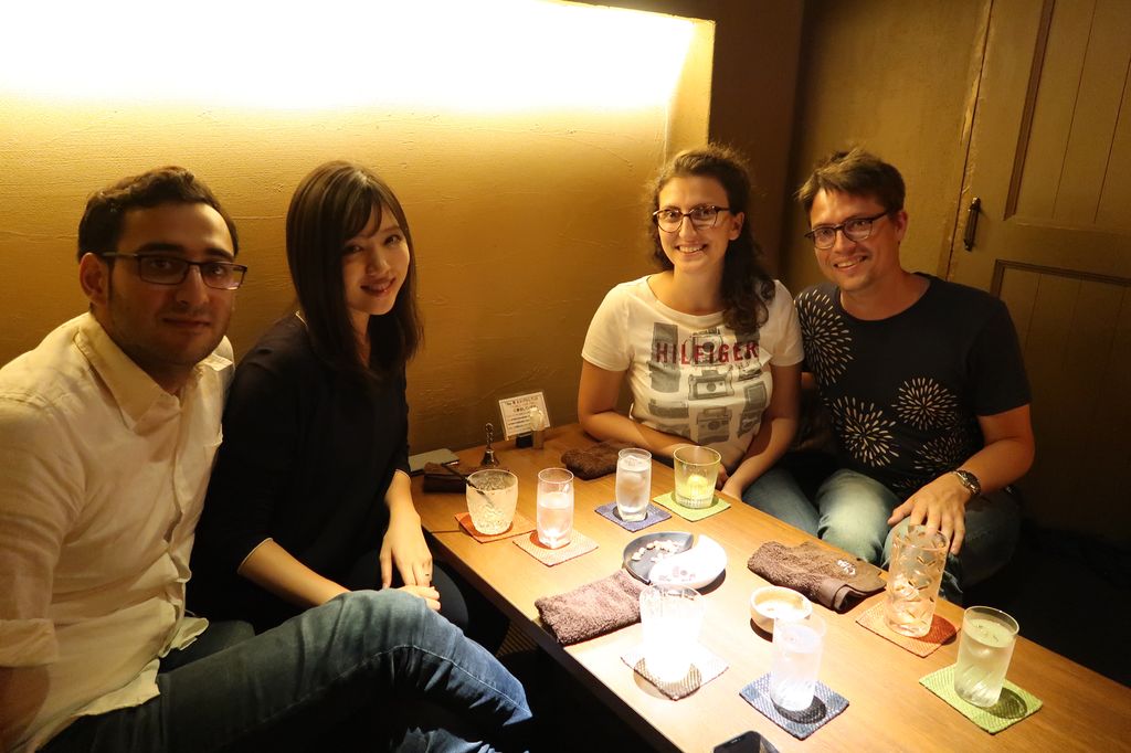 Nos hôtes dans le Kansai (région autour de Kyoto et Osaka), Sorouch et Wakana, nous ont fait découvrir les spécialités d'Osaka.