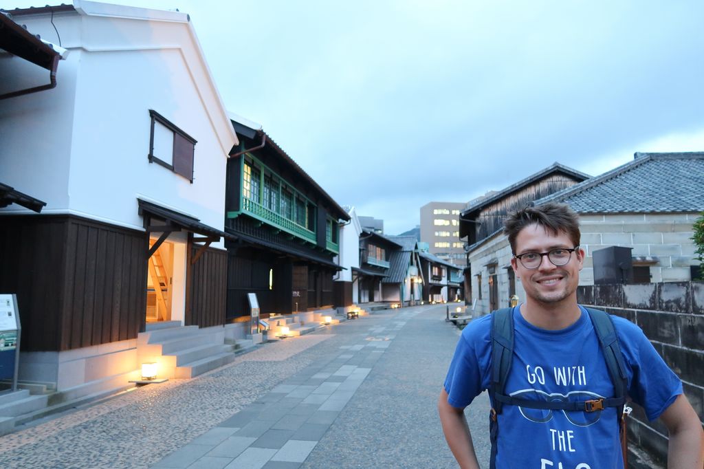 On peut vraiment passer des heures sur l'île reconstituée de Dejima.