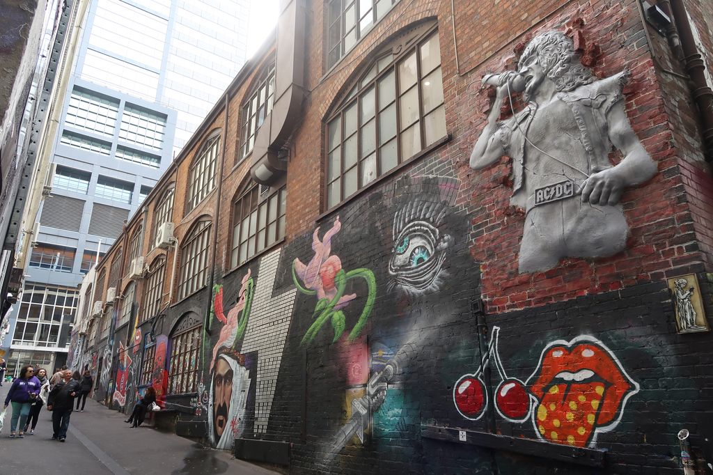On comprend mieux la solide réputation de ville de street art qu'a Melbourne quand on arpente ses ruelles.