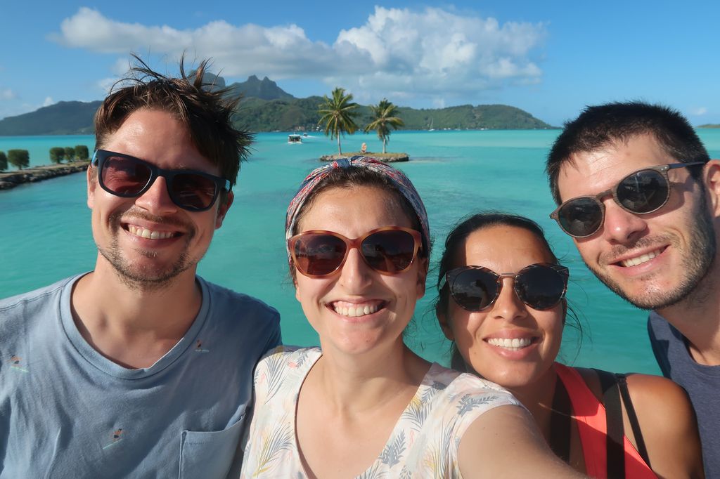 Arrivée à Bora-Bora et son lagon sublime !
